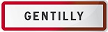 Panneau ville gentilly