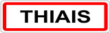 Panneau ville thiais